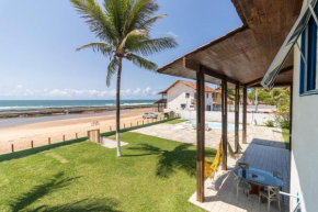 Casarão de vidro - Pé na Areia - Praia Enseada dos Corais
